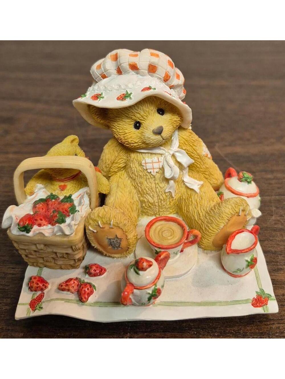Cherished Teddies Thelma 'Cozy Tea For Two' Figurine